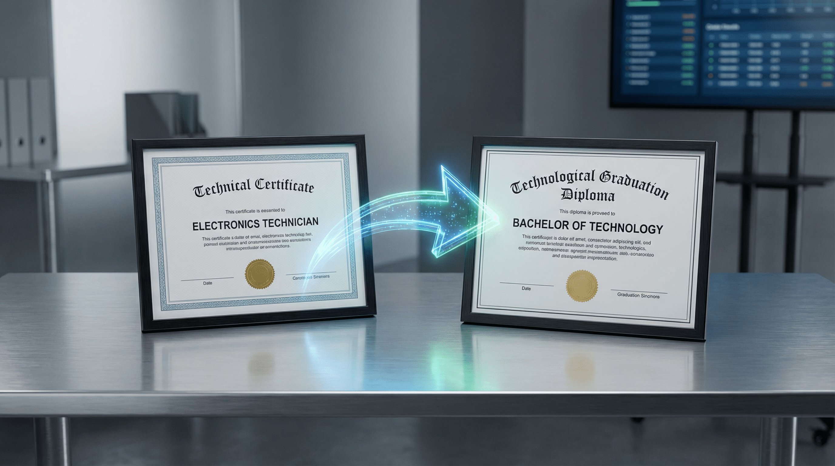 Técnico para Tecnólogo