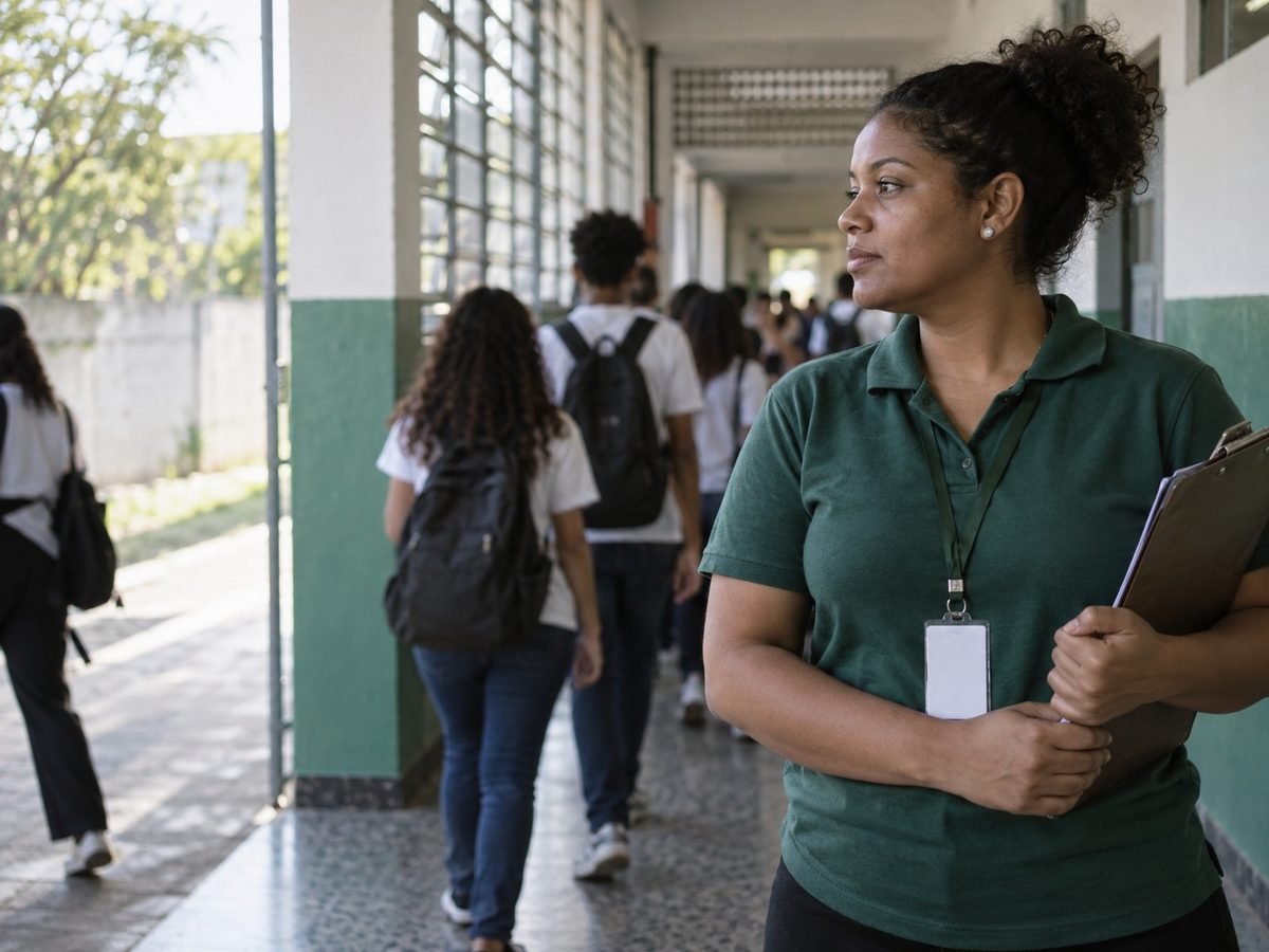 Monitor de Alunos — Concurso de Queimados 2026