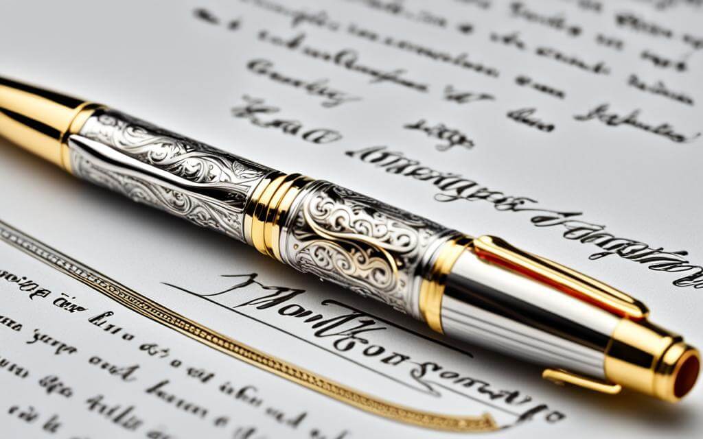 Caneta Montegrappa Romeo e Juliet Design