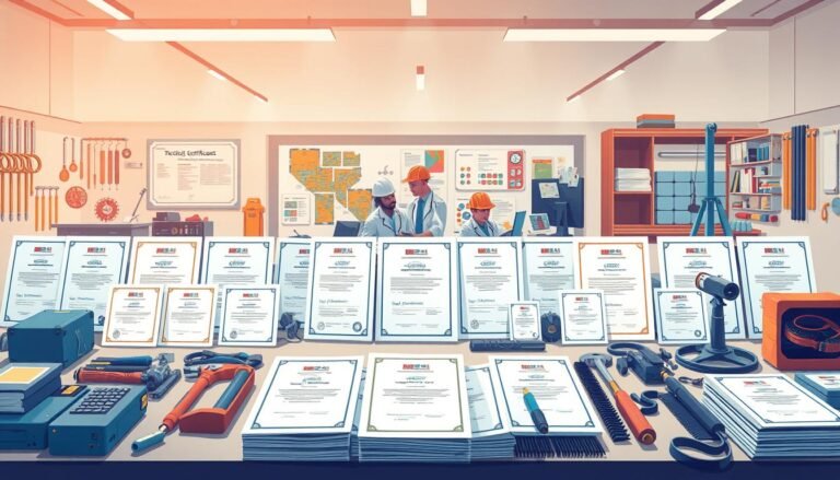 certificação técnica em áreas específicas