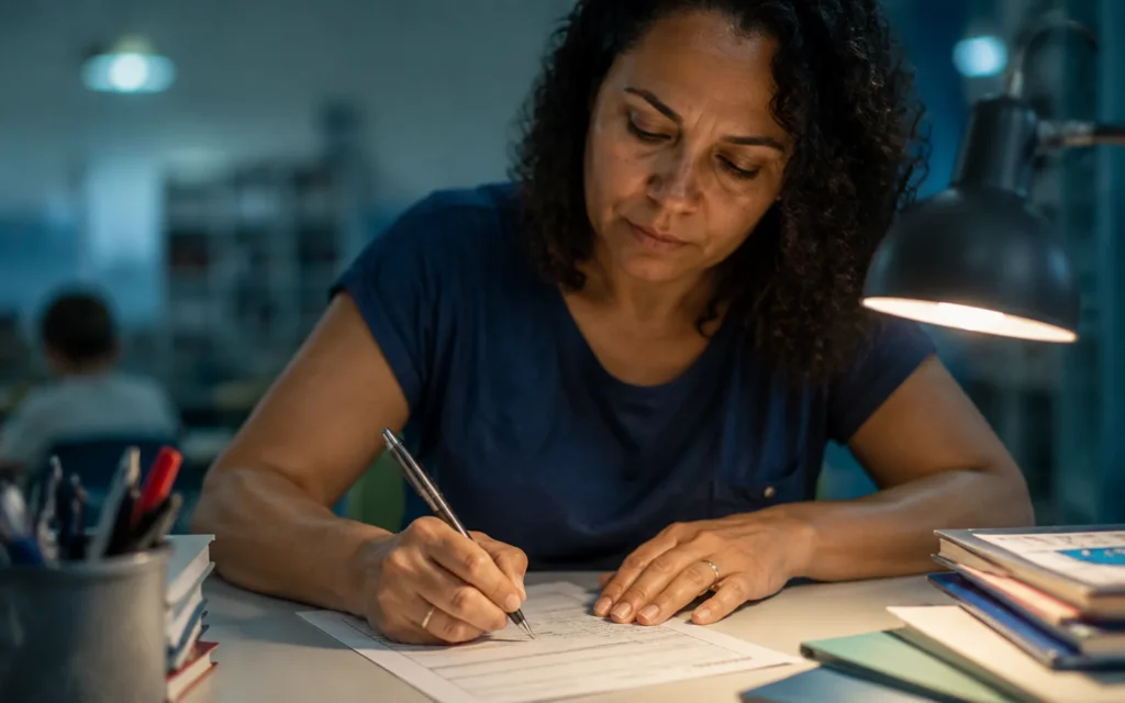 Como finalizar relatório de aluno na Educação Infantil