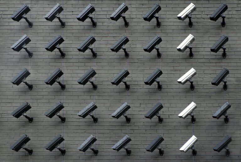 Conjunto de câmeras de monitoramento
